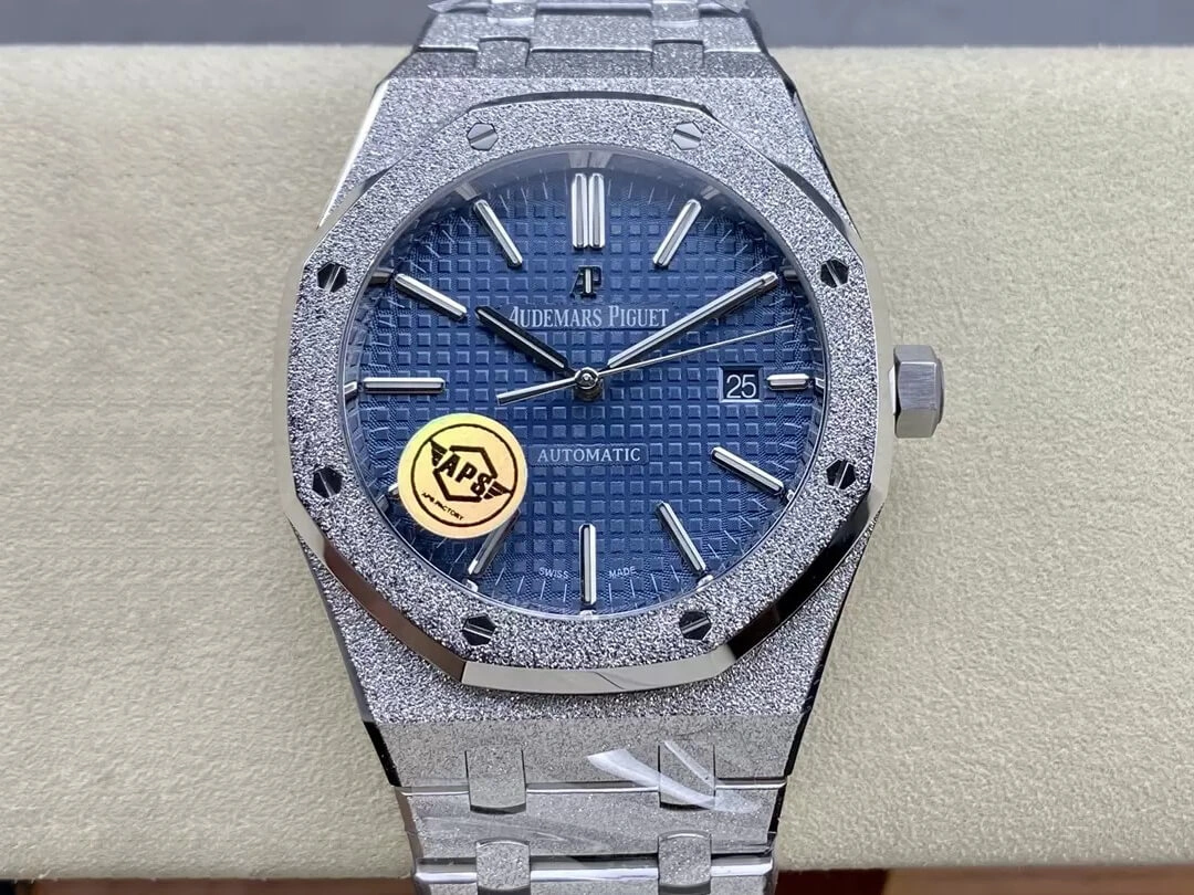 Audemars Piguet Royal Oak 15410BC.GG.1224BC.01 APS Factory 1:1 Best Edition Replica Watch Blue Dial